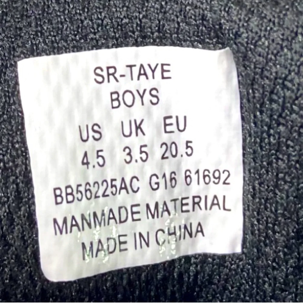 STRIDE RITE Toddler Boys Black Shoes Cushioned Insole Hook & Loop Strap Size 4.5 - Picture 8 of 8